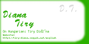 diana tiry business card